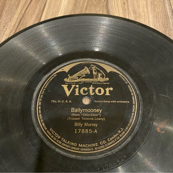 78RPM Victor 17885 Billy Murray - Ballymooney / Floating Green River - Picture 2 of 4